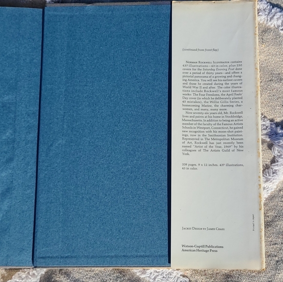 Norman Rockwell Illustrator by Arthur L. Guptill, Hardcover Book - Picture 3 of 6